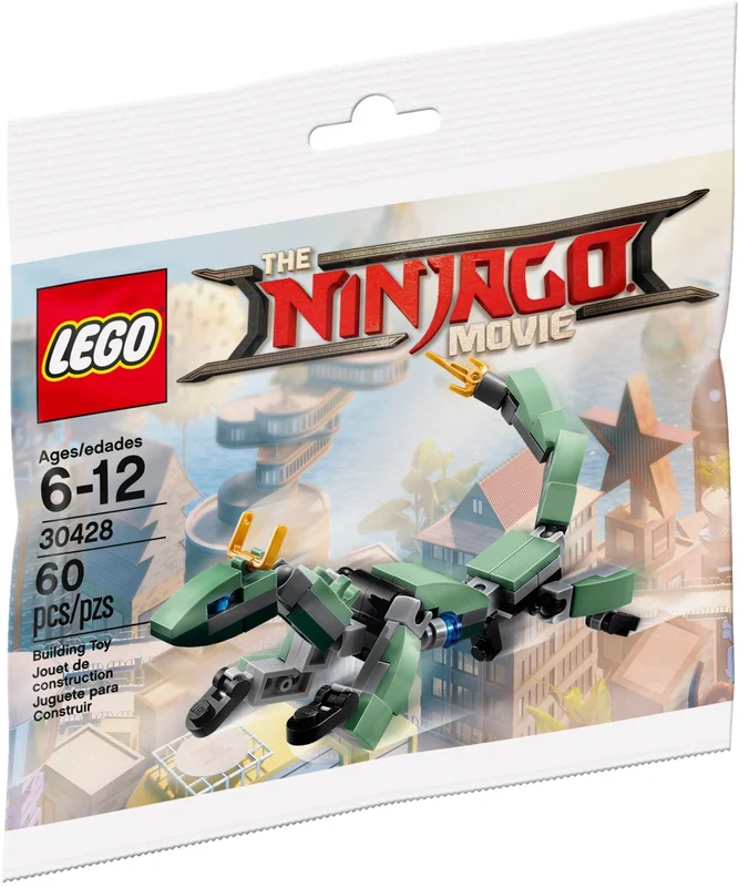 Green Ninja Mech Dragon - View 2