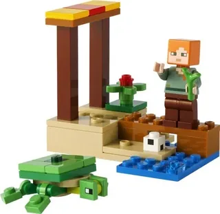 LEGO 30432-1 The Turtle Beach — 46 pieces, Minecraft theme