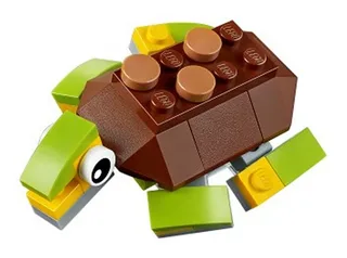 LEGO 30476-1 Happy Turtle — 33 pieces, released 2017
