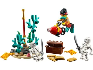 LEGO 30562-1 Monkie Kid's Underwater Journey — 57 pieces, Monkie Kid theme