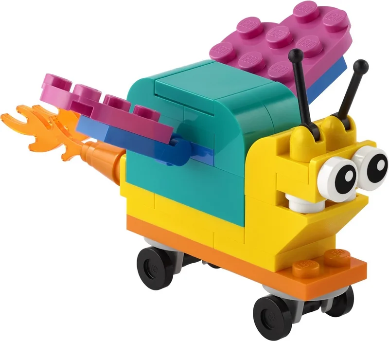 Build Your Own Snail With Superpowers - LEGO Set 30563-1 - 2021