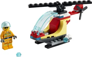 LEGO 30566-1 Fire Helicopter — 41 pieces, released 2021