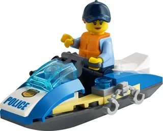 LEGO 30567-1 Police Water Scooter — 33 pieces, released 2021
