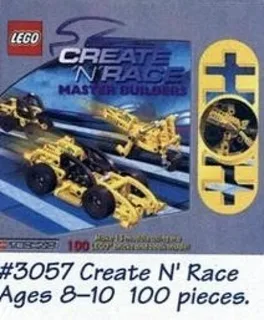 LEGO 3057-1 Create 'n' Race - Master Builders — 106 pieces, released 2000