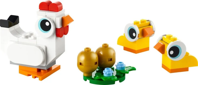 Easter Chickens - View 2