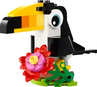 LEGO 30688-1 Tropical Toucan — 59 pieces, Creator theme