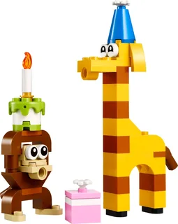LEGO 30689-1 Birthday Party Animals — 60 pieces, Creator theme