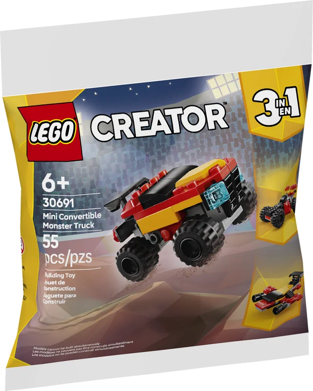 Mini Convertible Monster Truck - View 3