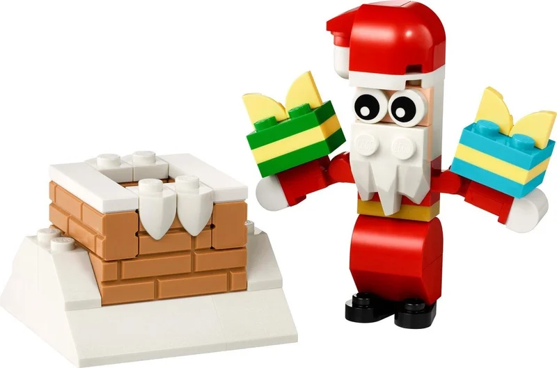 LEGO 30692-1 Christmas Chimney Fun with Santa — 60 pieces, Christmas theme