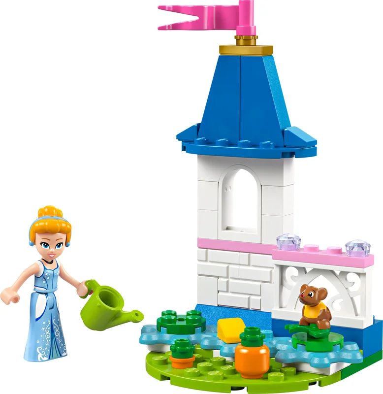 Cinderella's Mini Garden Castle - LEGO Set 30695-1 - 2025