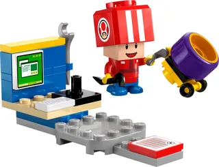 LEGO 30702-1 Toad (Pit Crew) — 39 pieces, Super Mario theme