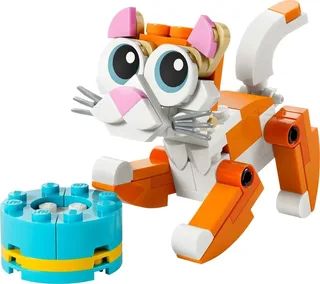 LEGO 30714-1 Orange Cat — 79 pieces, Creator theme