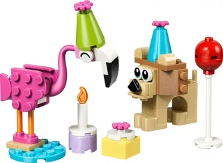 LEGO 30715-1 Cute Animal Birthday Party — 64 pieces, Creator theme