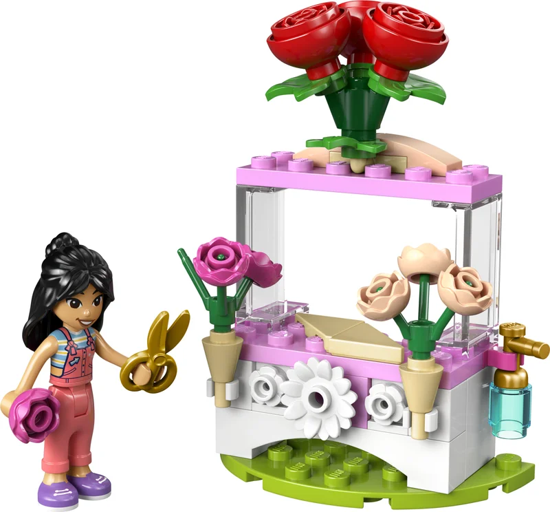 Flower Stand with Roses - View 4