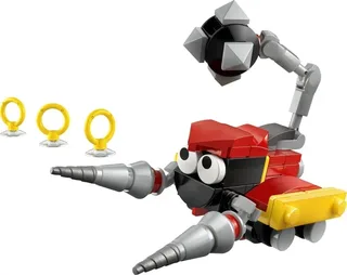 LEGO 30733-1 Badnik: Skorp — 80 pieces, Sonic The Hedgehog theme