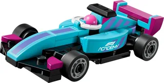 LEGO 30734-1 Mini F1 ACADEMY Car — 58 pieces, Speed Champions theme