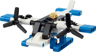 LEGO 30736-1 White Seaplane — 82 pieces, Technic theme