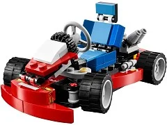 Red Go-Kart - View 3