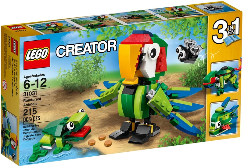 Rainforest Animals - View 2