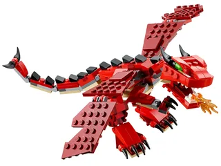 LEGO 31032-1 Red Creatures — 221 pieces, released 2015