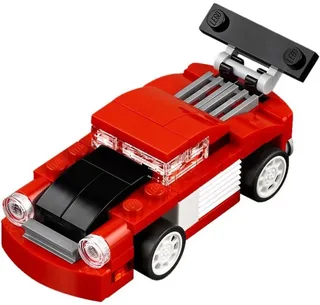 LEGO 31055-1 Red Racer — 72 pieces, released 2017