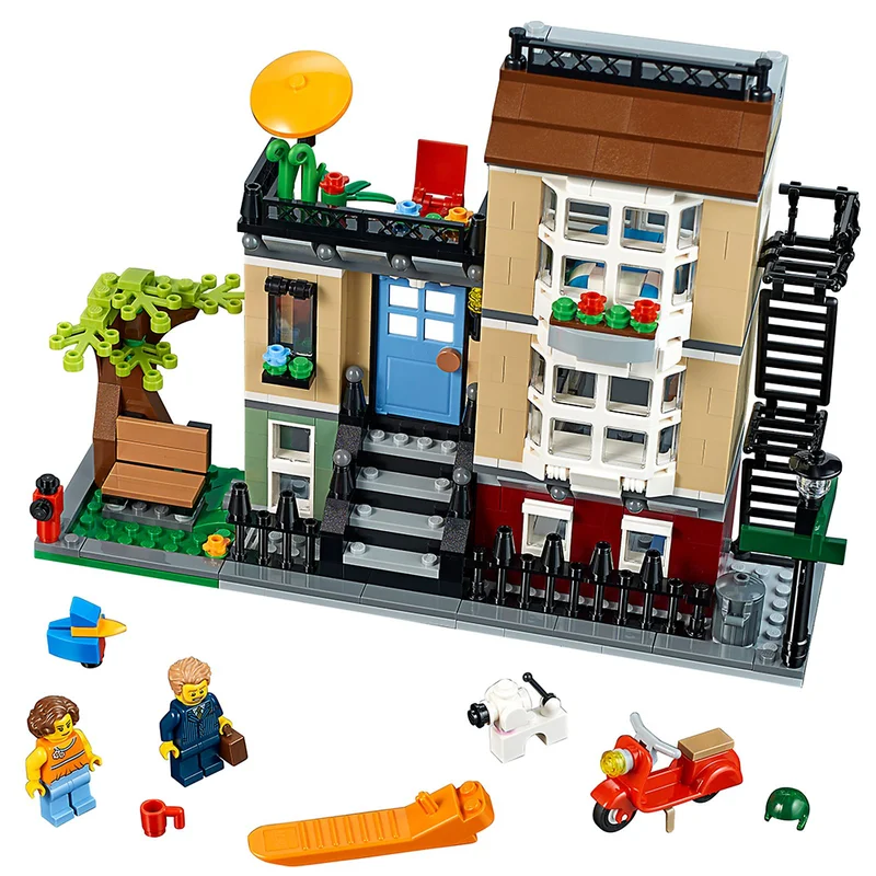 Park Street Townhouse - LEGO Set 31065-1 - 2017