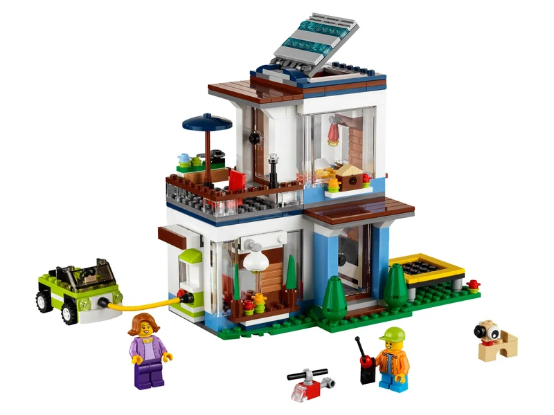 Modular Modern Home - LEGO Set 31068-1 - 2017