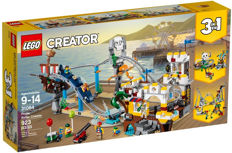 Pirate Roller Coaster - View 2
