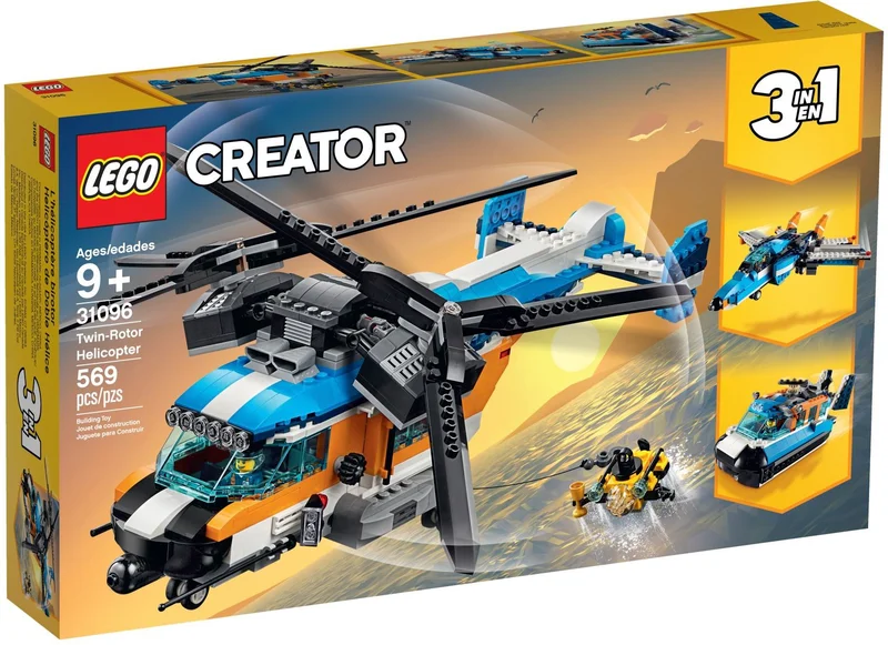 Twin-Rotor Helicopter - View 2