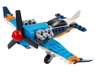 LEGO 31099-1 Propeller Plane — 128 pieces, released 2020