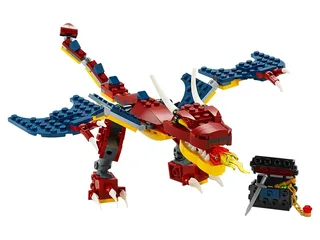 LEGO 31102-1 Fire Dragon — 234 pieces, Creator theme