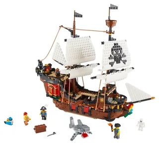 LEGO 31109-1 Pirate Ship — 1260 pieces, released 2020