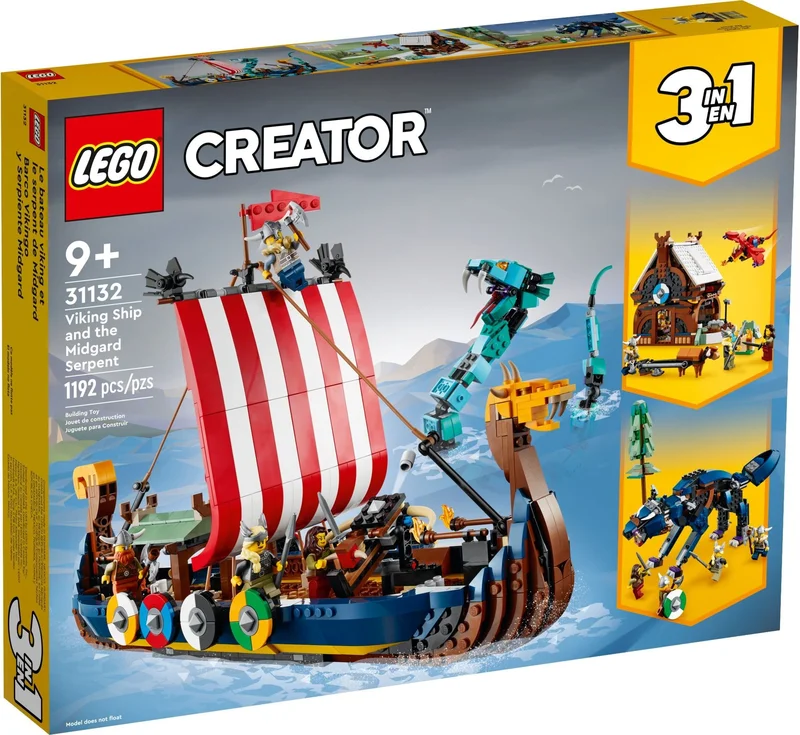 Viking Ship and the Midgard Serpent - View 2