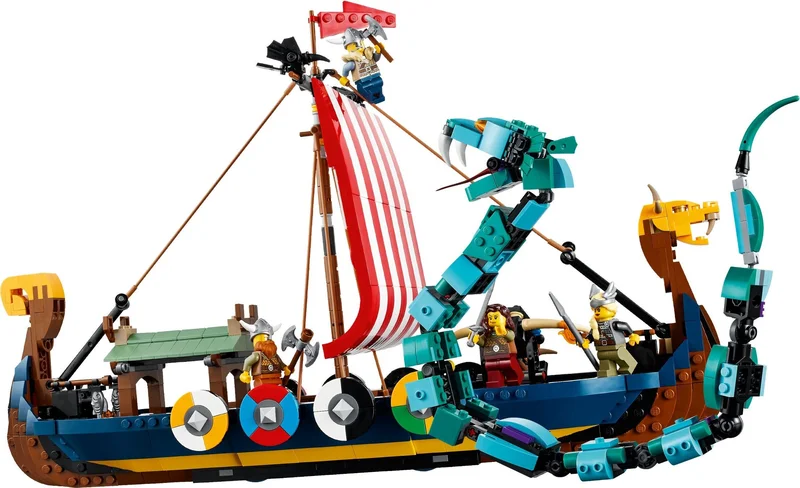 Viking Ship and the Midgard Serpent - View 3