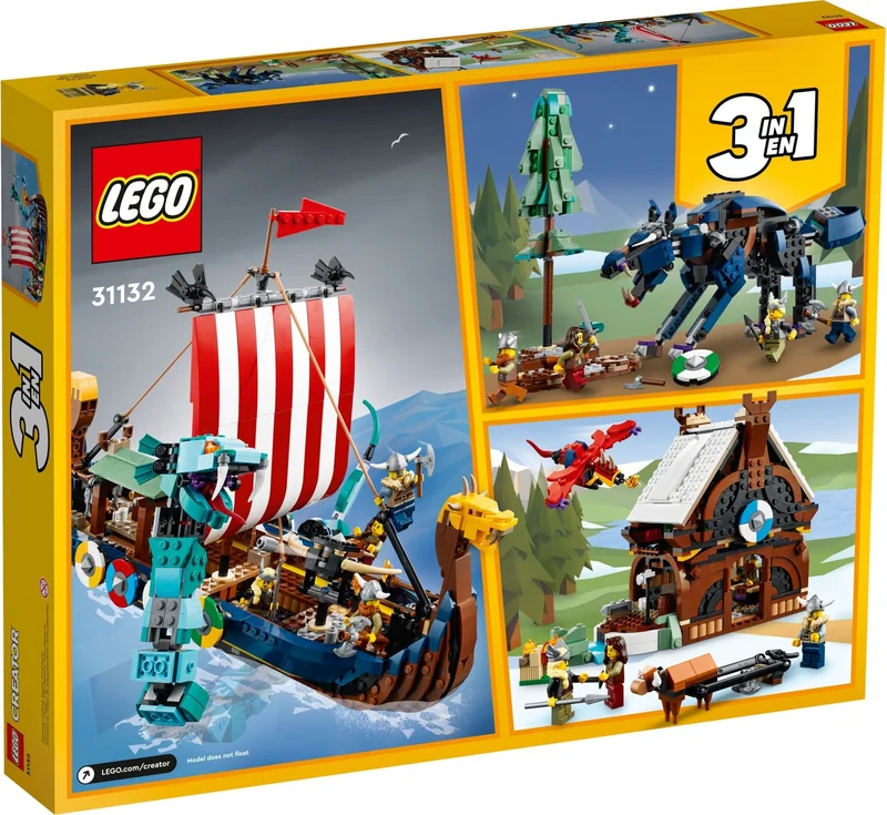 Viking Ship and the Midgard Serpent - View 8
