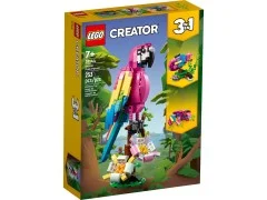 Exotic Pink Parrot - View 2