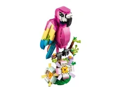 Exotic Pink Parrot - View 4