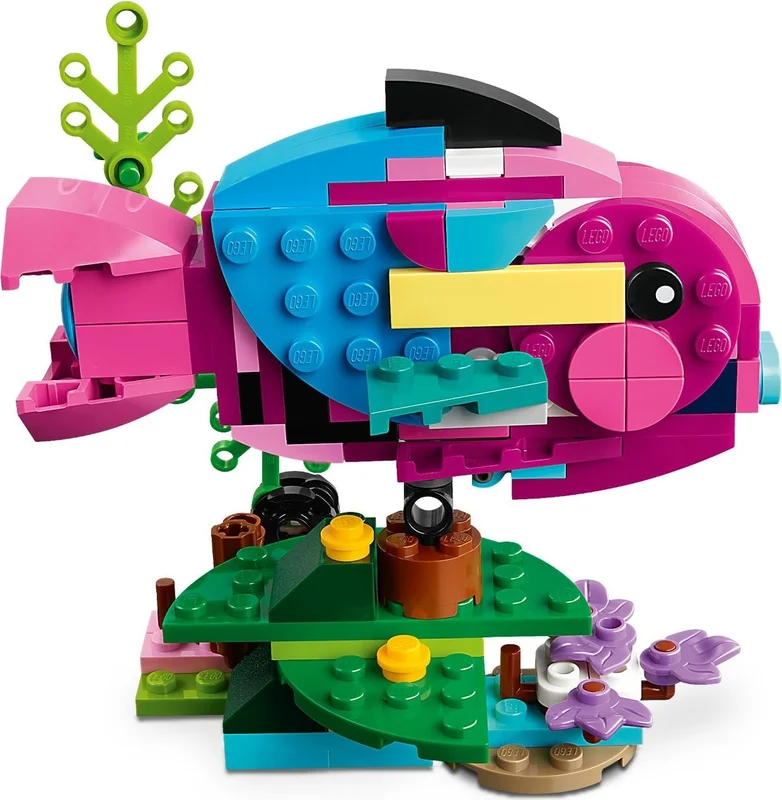 Exotic Pink Parrot - View 8