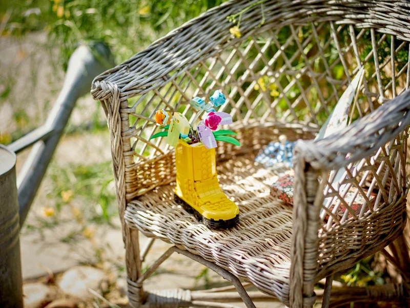 Flowers in Watering Can - View 3