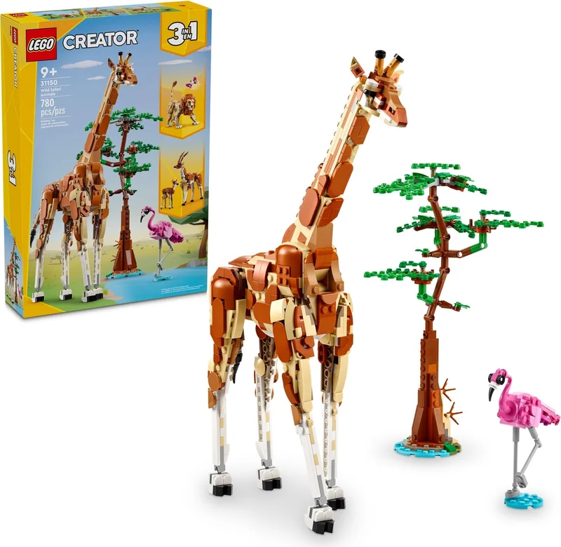 Wild Safari Animals - View 2