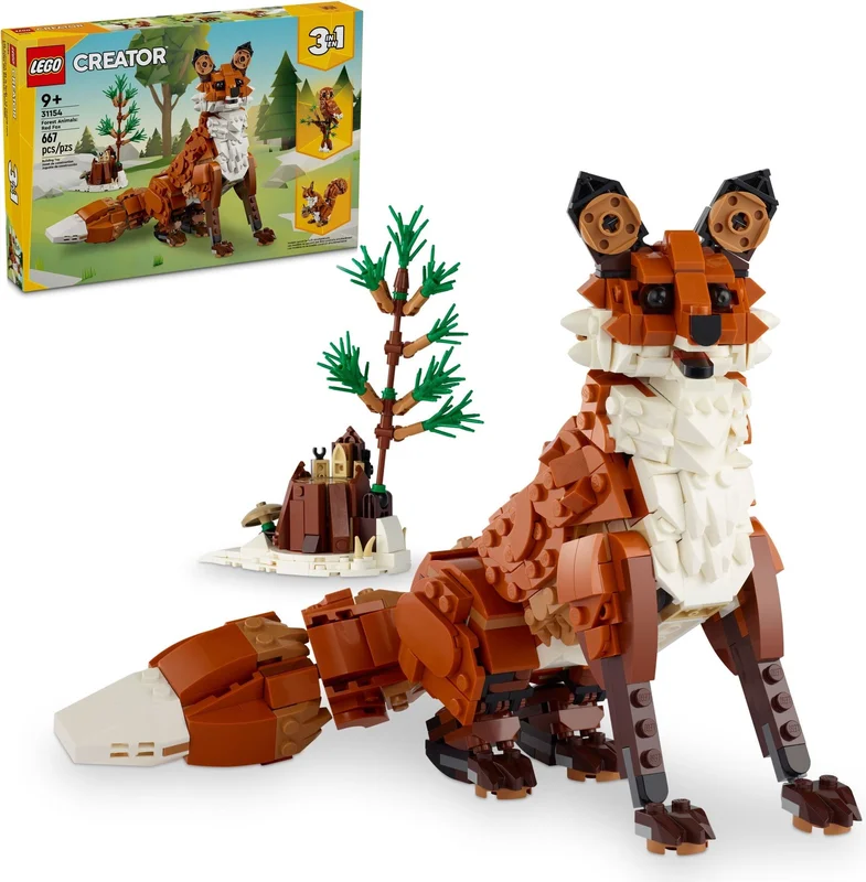 Forest Animals: Red Fox - View 2