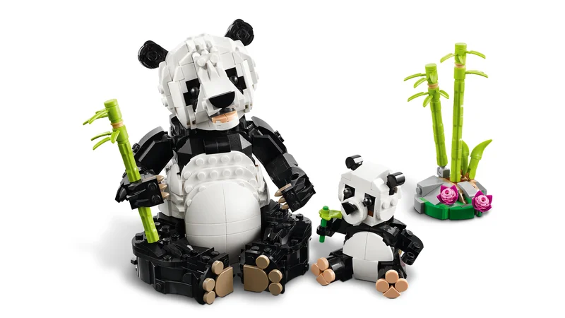 Wild Animals: Panda Family - View 3
