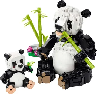 LEGO 31165-1 Wild Animals: Panda Family — 626 pieces, Creator theme