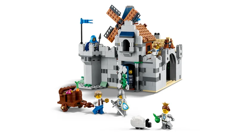 Medieval Horse Knight Castle - View 3
