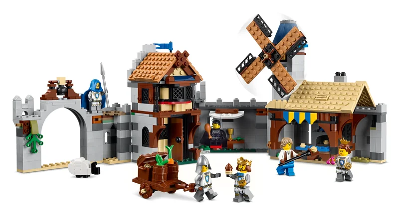 Medieval Horse Knight Castle - View 4