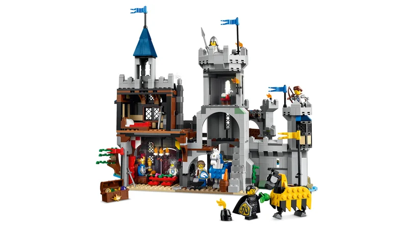 Medieval Horse Knight Castle - View 5