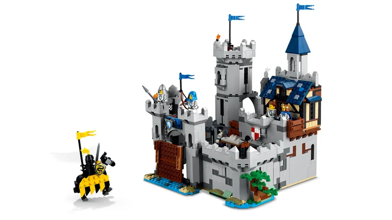 Medieval Horse Knight Castle - View 6