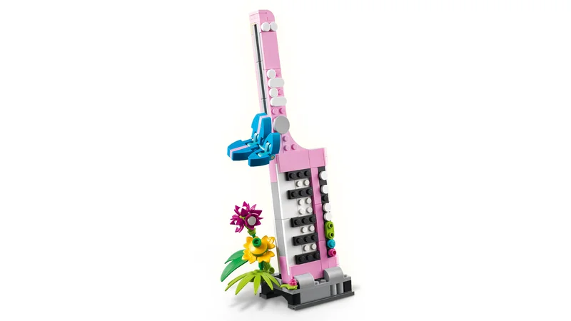 Typewriter with Flowers - View 2