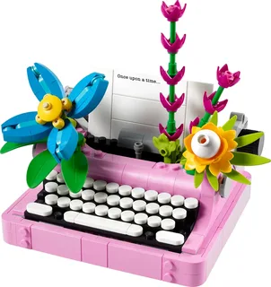 LEGO 31169-1 Typewriter with Flowers — 363 pieces, Creator theme