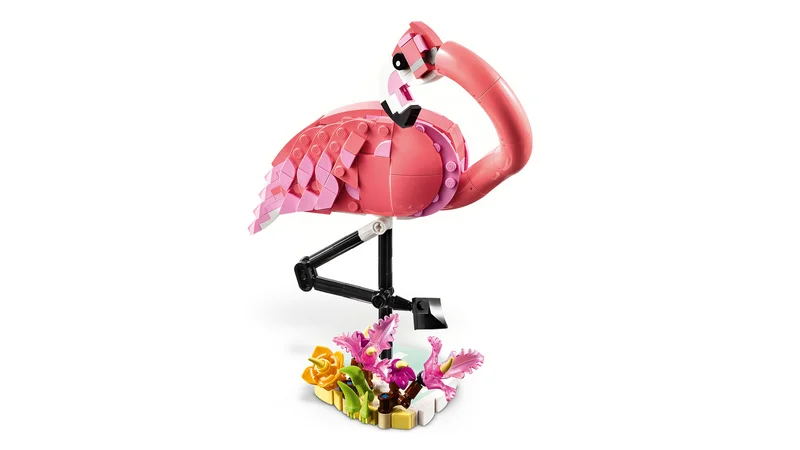 Wild Animals: Pink Flamingo - View 2